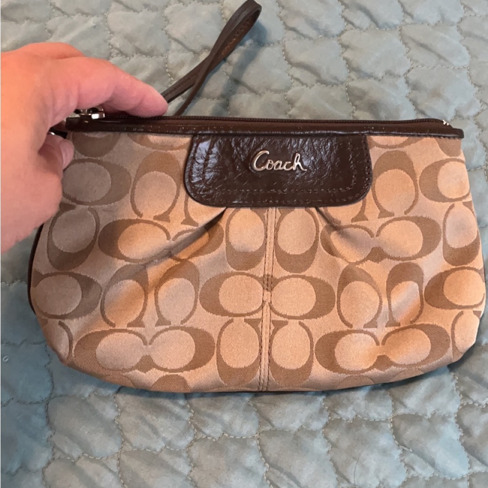 Coach wristlet